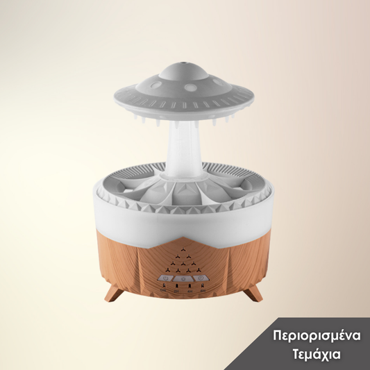 UFO Humidifier με LED Φως & Άρωμα