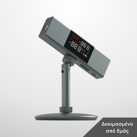 Ψηφιακό Γωνιόμετρο & Κλισιόμετρο LED με Laser 360°