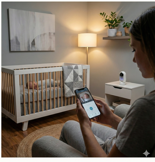 WiFi Baby Monitor - Ηρεμία στο σπίτι, ακόμα κι όταν δεν είσαι εκεί!