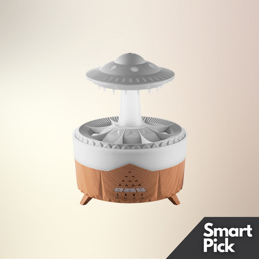 UFO Humidifier με LED Φως & Άρωμα