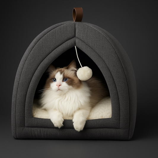 Ένα Cat Bed Που Είναι Επιλογή - Όχι  Λύση Ανάγκης