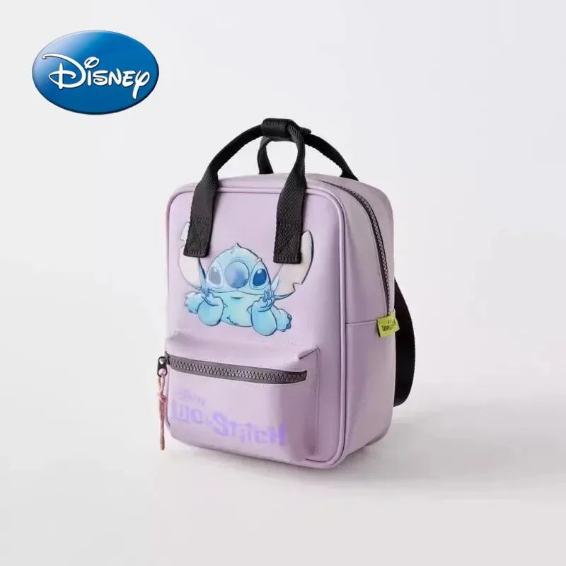 Mickey Mouse Cartoon Fashion Backpack Women'S Minnie Canvas School Bag Fashion Large Capacity Backpack Girls Mochila
