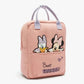 Mickey Mouse Cartoon Fashion Backpack Women'S Minnie Canvas School Bag Fashion Large Capacity Backpack Girls Mochila