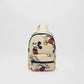 Mickey Mouse Cartoon Fashion Backpack Women'S Minnie Canvas School Bag Fashion Large Capacity Backpack Girls Mochila