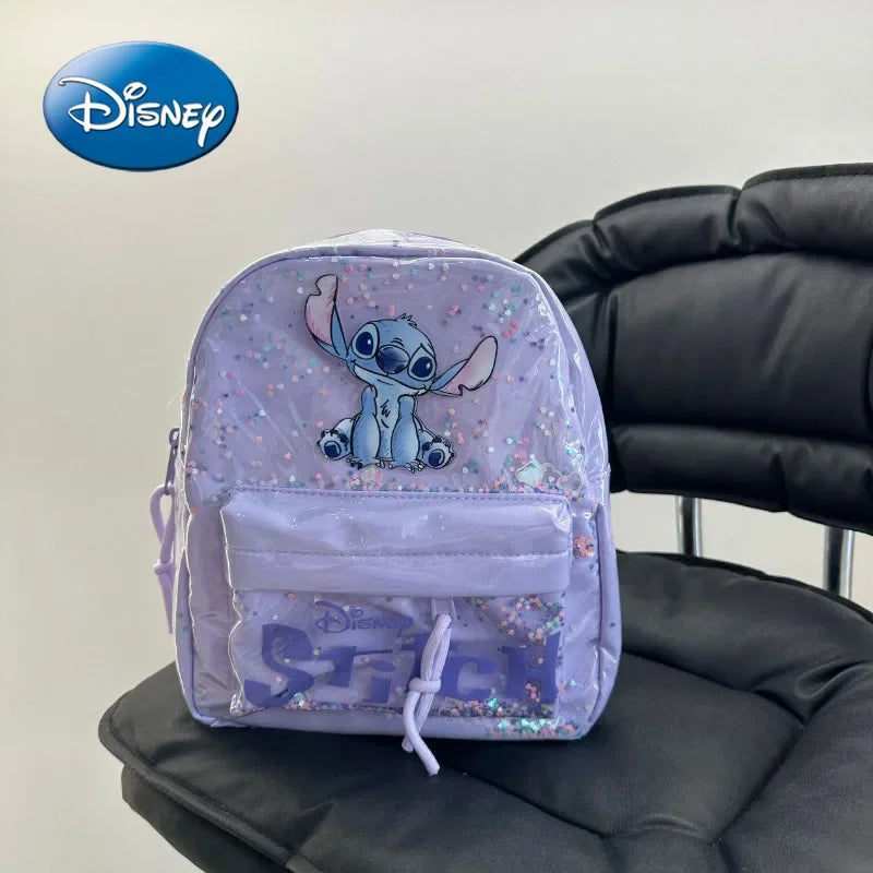 Mickey Mouse Cartoon Fashion Backpack Women'S Minnie Canvas School Bag Fashion Large Capacity Backpack Girls Mochila