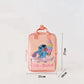 Mickey Mouse Cartoon Fashion Backpack Women'S Minnie Canvas School Bag Fashion Large Capacity Backpack Girls Mochila