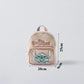 Mickey Mouse Cartoon Fashion Backpack Women'S Minnie Canvas School Bag Fashion Large Capacity Backpack Girls Mochila